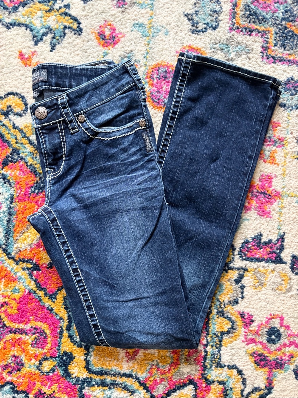 Aiko Bootcut Silver Jeans W26/L33